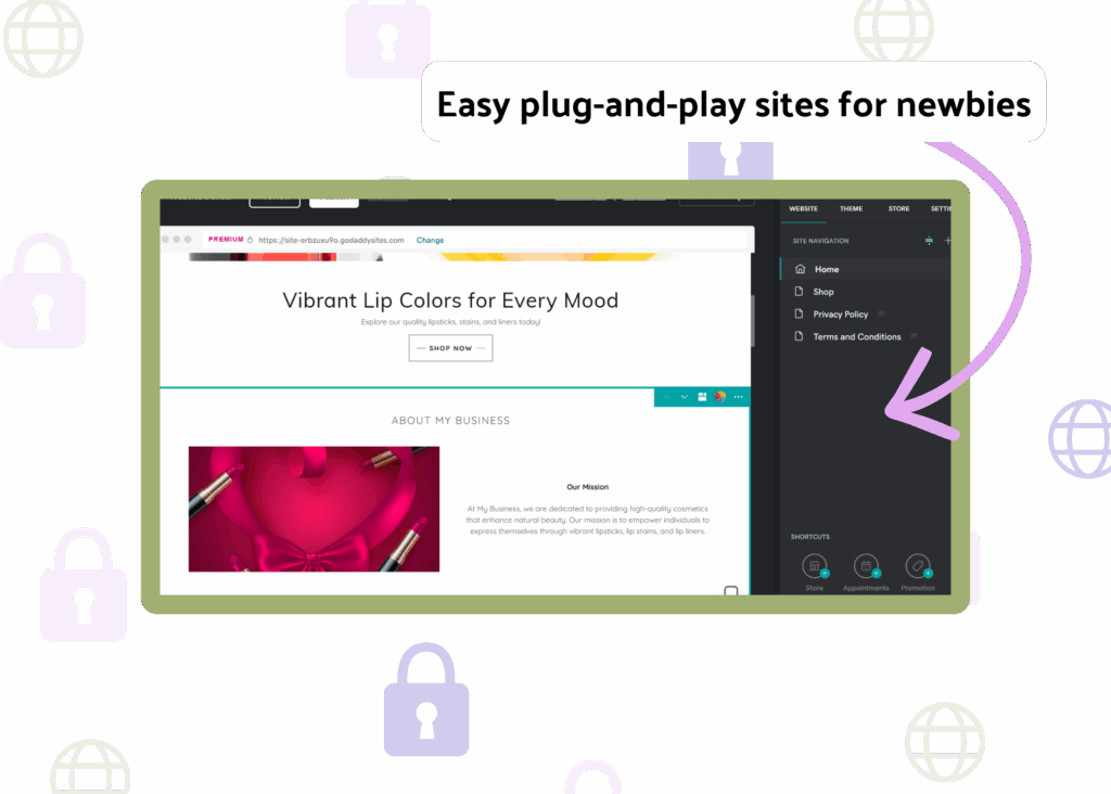 plug and play website builders for new business owners